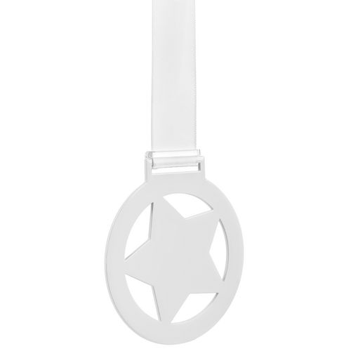 Медаль в форме звезды с логотипом 