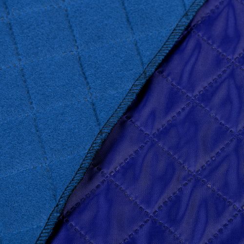 Плед для пикника с непромокаемой подкладкой с логотипом Синий