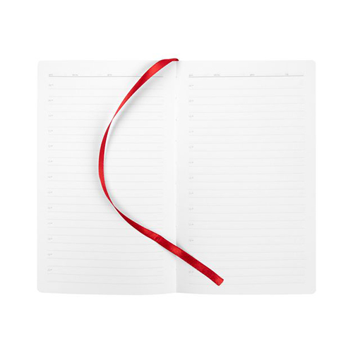 Ежедневник с логотипом (192 стр) Красный