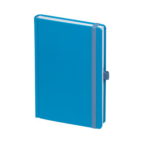 Недатированный ежедневник с логотипом (336 стр) Голубой
