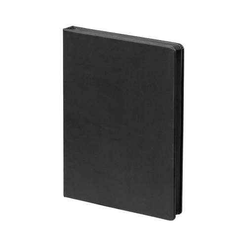 Кожаный ежедневник с логотипом (256 стр) Черный