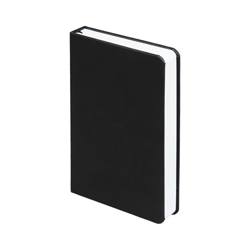 Ежедневник с твердой обложкой с логотипом (336 стр) Черный