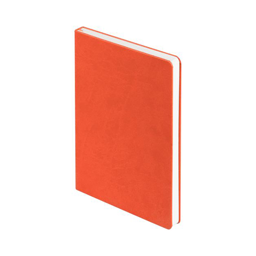 Ежедневник с твердой обложкой с логотипом (256 стр) Оранжевый