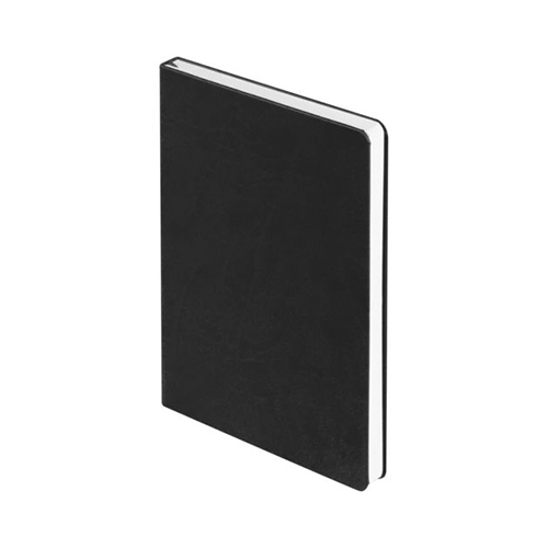Ежедневник с твердой обложкой с логотипом (256 стр) Черный