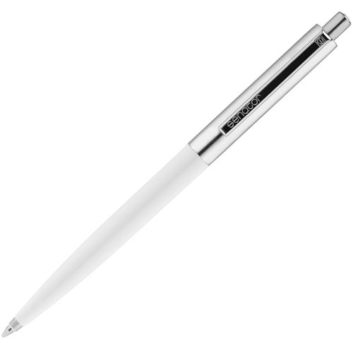 Ручка шариковая с логотипом Белый