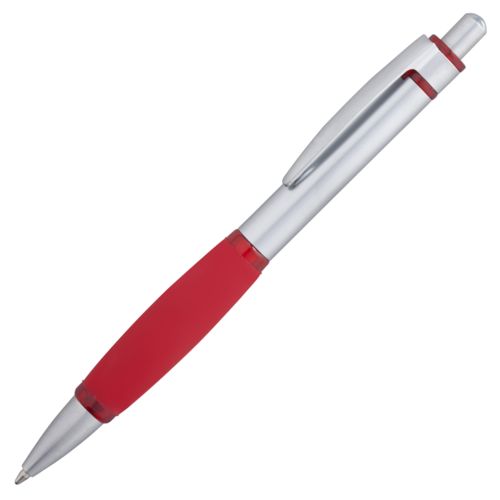 Ручка шариковая с логотипом Красный