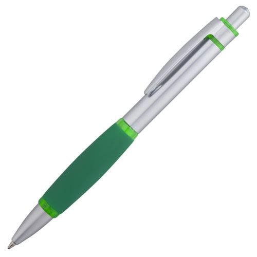 Ручка шариковая с логотипом Зеленый