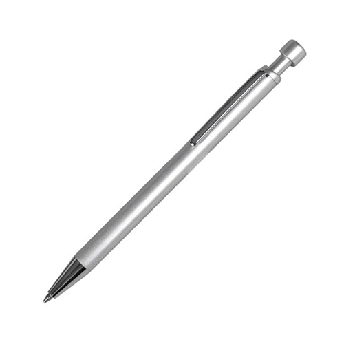 Металлическая ручка с логотипом Серебристый