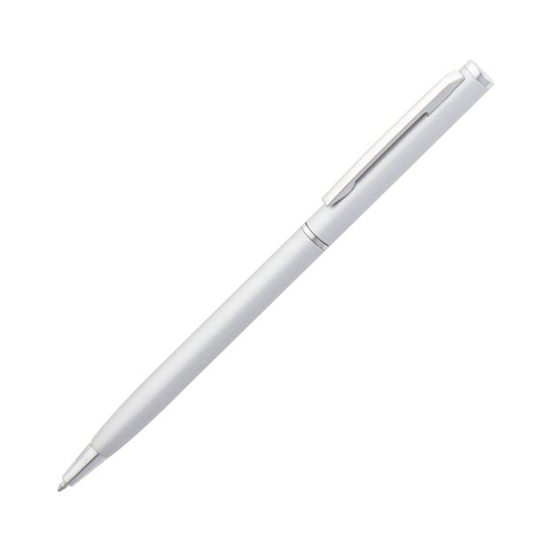 Металлическая ручка с логотипом Серебристый