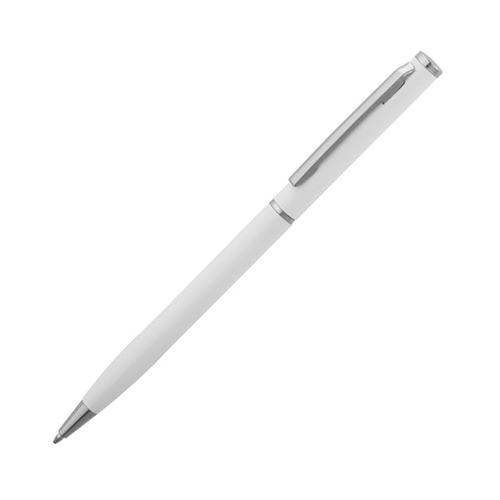 Металлическая ручка с логотипом Белый