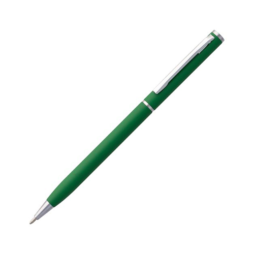 Металлическая ручка с логотипом Зеленый