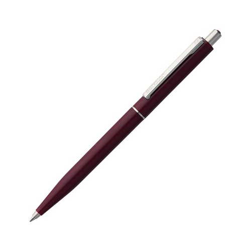 Металлическая ручка Senator с логотипом Бордовый