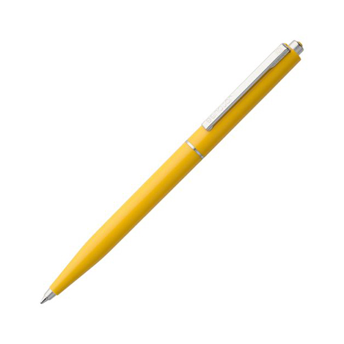 Металлическая ручка Senator с логотипом Желтый