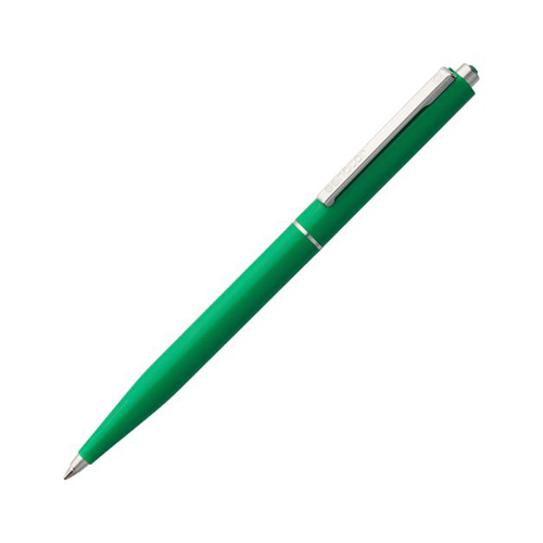 Металлическая ручка Senator с логотипом Зеленый