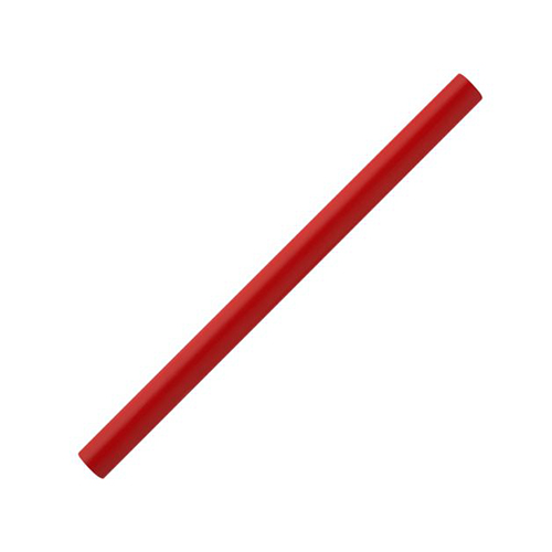 Карандаш с широким плоским грифелем с логотипом Красный