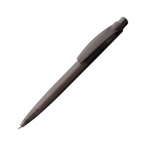 Шариковая пластиковая ручка с логотипом Черный