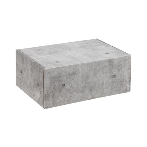Коробка под бетон с логотипом 