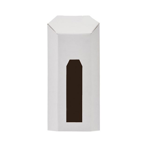 Подарочная коробка с логотипом, 18 см Белый
