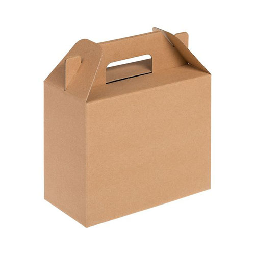 Крафтовая коробка с логотипом 