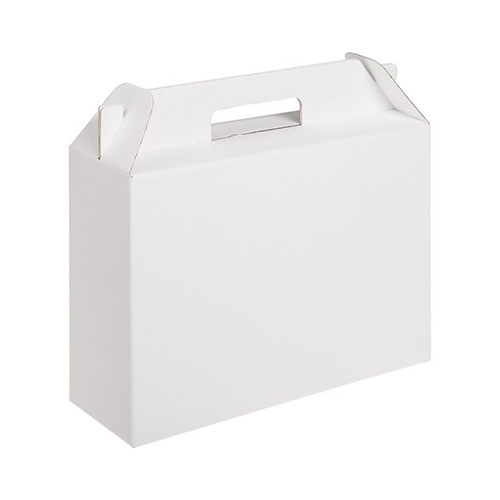 Коробка из крафта с логотипом Белый