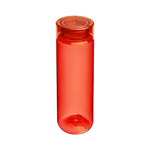 Цветная бутылка для воды с логотипом (700 мл) Оранжевый