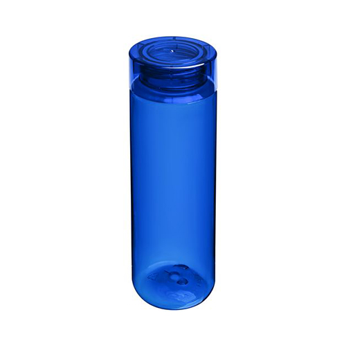 Цветная бутылка для воды с логотипом (700 мл) Синий