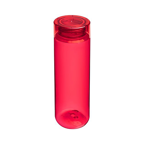 Цветная бутылка для воды с логотипом (700 мл) Красный