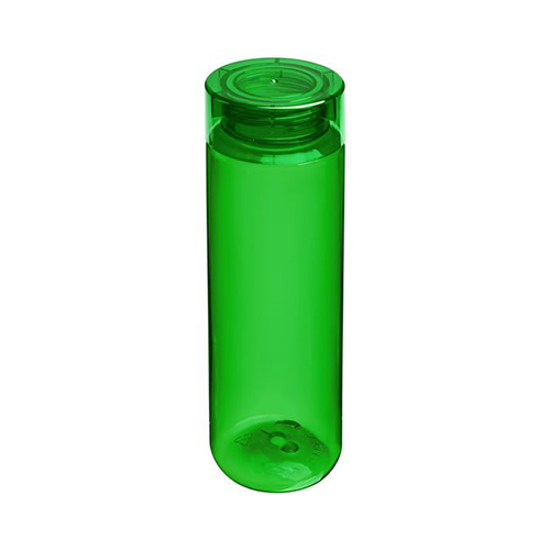 Цветная бутылка для воды с логотипом (700 мл) Зеленый