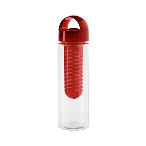 Бутылка для воды с контейнером с логотипом (800 мл) Красный