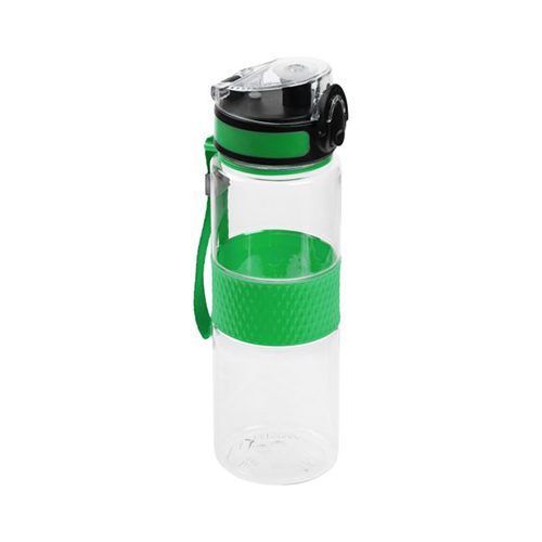 Спортивная бутылка с логотипом (500 мл) Зеленый