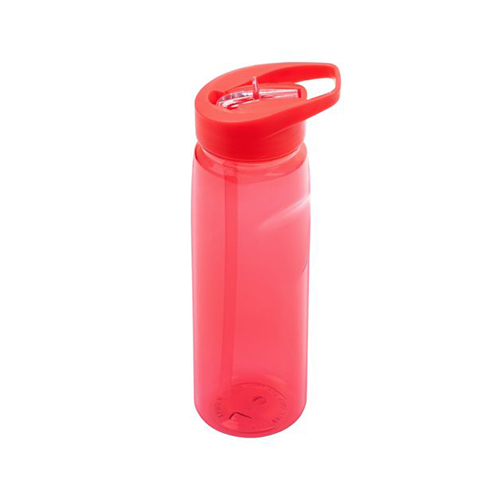 Спортивная цветная бутылка с логотипом (700 мл) Красный