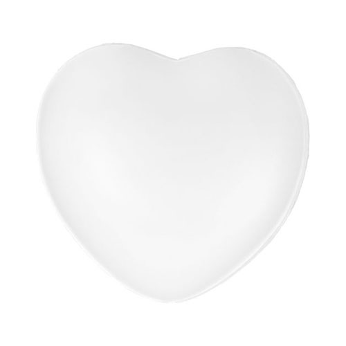 Сердце с логотипом Белый