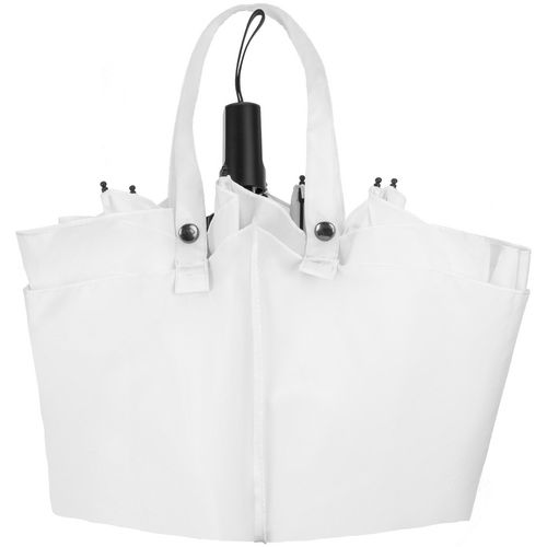 Зонт-сумка складной с логотипом Белый