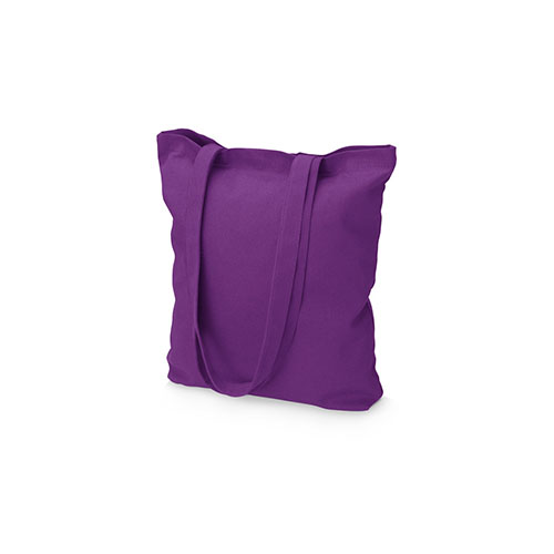 Сумка из плотного хлопка с логотипом Фиолетовый