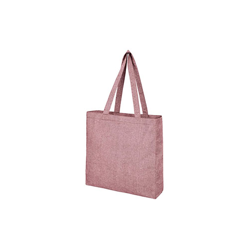 Эко-сумка из переработанного хлопка с логотипом Розовый