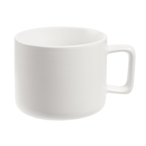 Белая чашка с логотипом (400 мл) 
