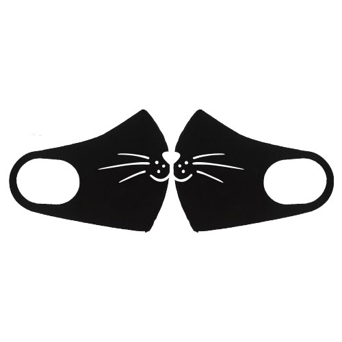 Многоразовая маска с логотипом Кошка