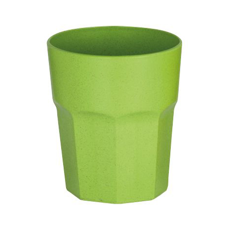 Эко стакан с логотипом (из рисовых волокон) Зеленый