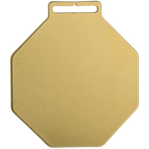 Золотистая медаль с логотипом 