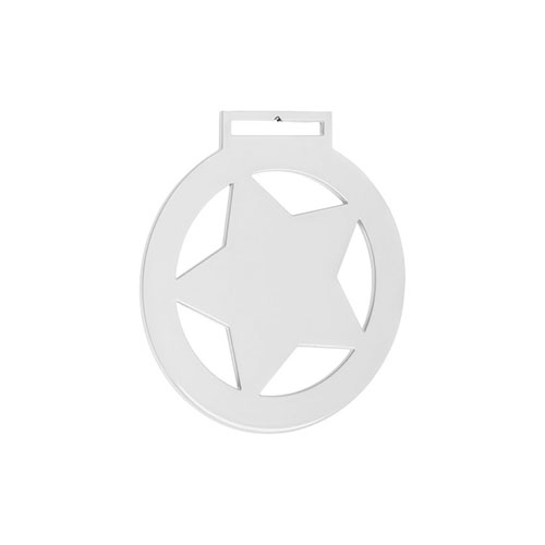 Медаль в форме звезды с логотипом