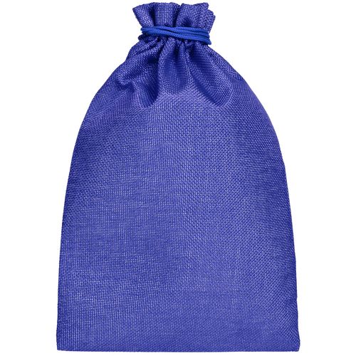 Подарочный мешок с логотипом (большой) Синий