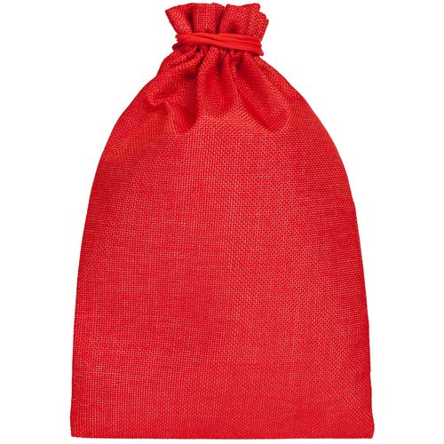 Подарочный мешок с логотипом (большой) Красный