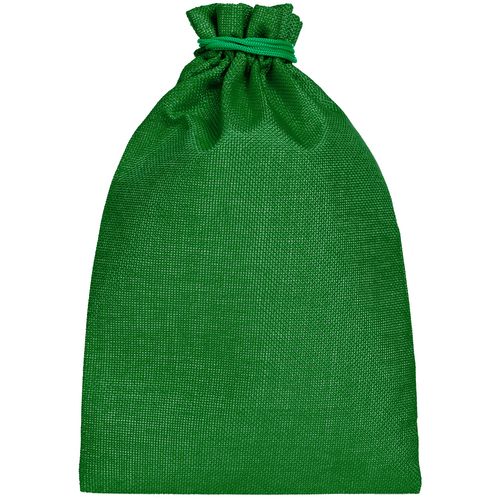 Подарочный мешок с логотипом (большой) Зеленый