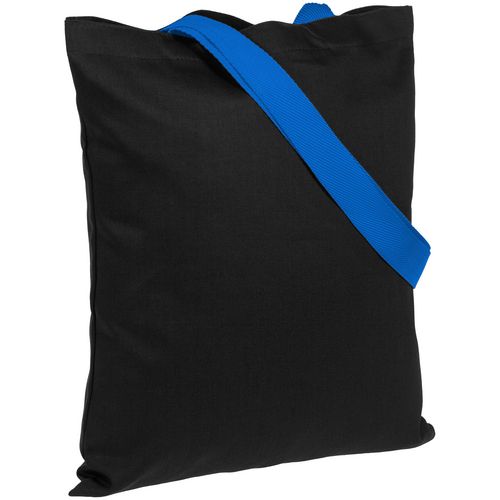 Цветная сумка шоппер с логотипом Синий