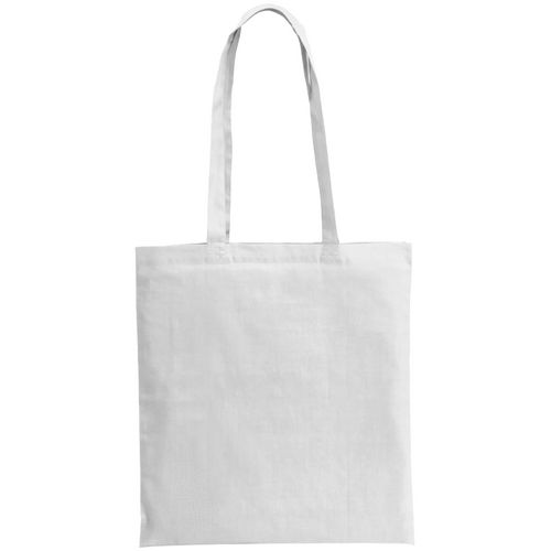 Хлопковая сумка с логотипом Белый