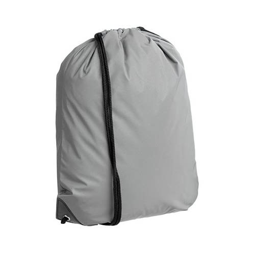 Рюкзак-мешок из светоотражающей ткани с логотипом