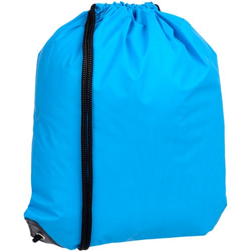 Рюкзак-мешок из светоотражающей ткани с логотипом Синий