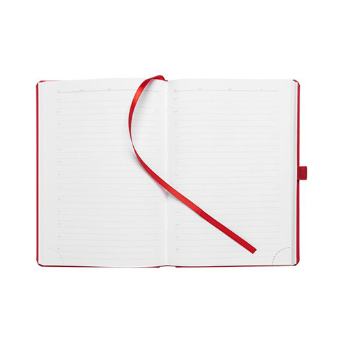 Недатированный ежедневник с логотипом (336 стр) Красный