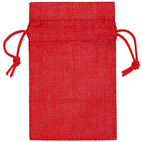 Подарочный мешок с логотипом (малый) Красный