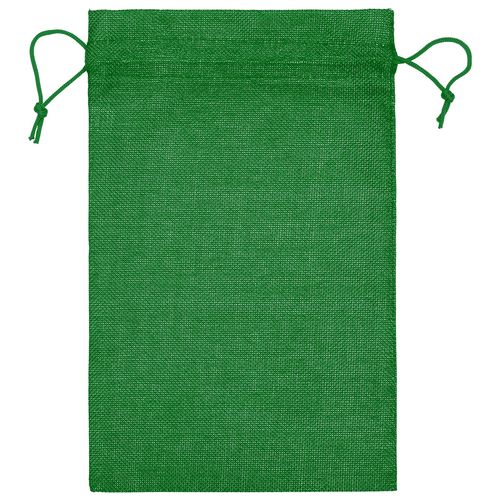 Подарочный мешок с логотипом (большой) Зеленый